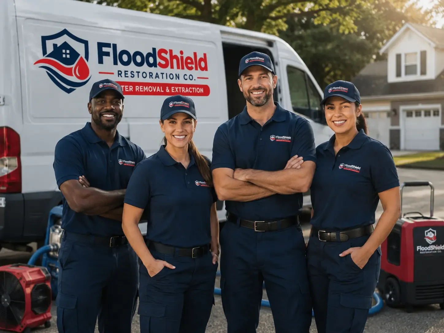 Flood Damage Restoration company in Radcliffe, IA